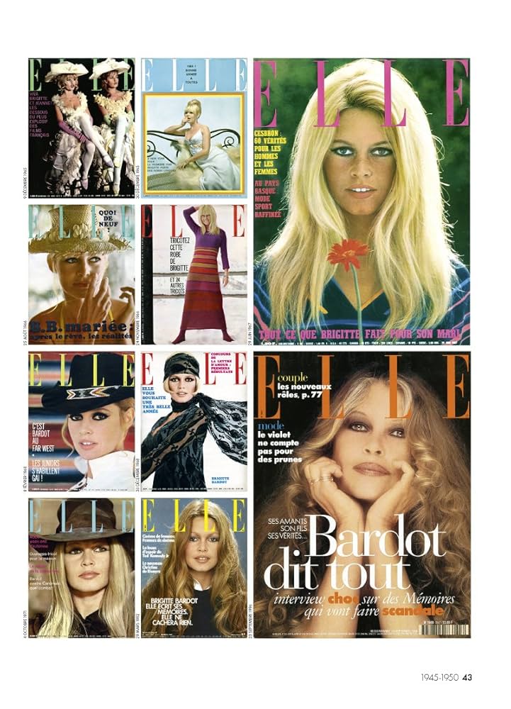 Amazon.co.jp: ELLE : 600 covers mode de 1945 à nos jours : 本